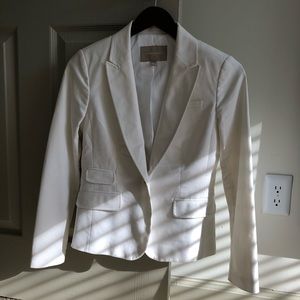 Banana Republic White Blazer
